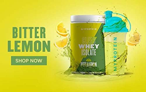 My Protein [WPI] Clear Whey Isolate (Bitter Lemon, 500g - 20 Cups)