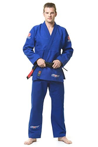 Flow Kimonos Air BJJ Jiu Jitsu Gi (Blue, A3)