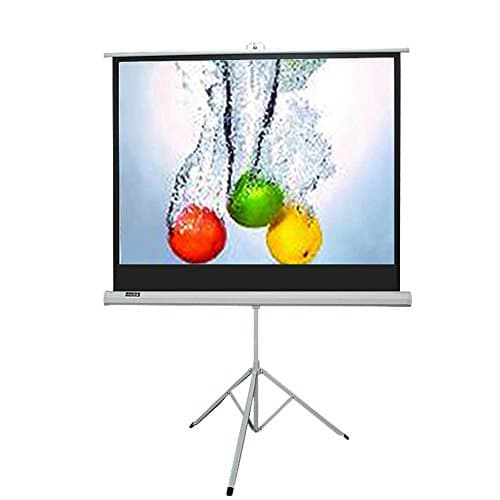 Maxstar Screens 60"x60" Tripod Portable Projection Screen, 84" Diagonal 1:1 Aspect Ratio (Matt White)