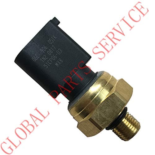 QUANQIUKE Fuel Pressure Sensor Fit for A3 A4 A5 A6 A7 A8 Q5 Q7 06E906051K 51CP06-03 Low Pressure Thrust Sensor 06E906051E 06E906051J