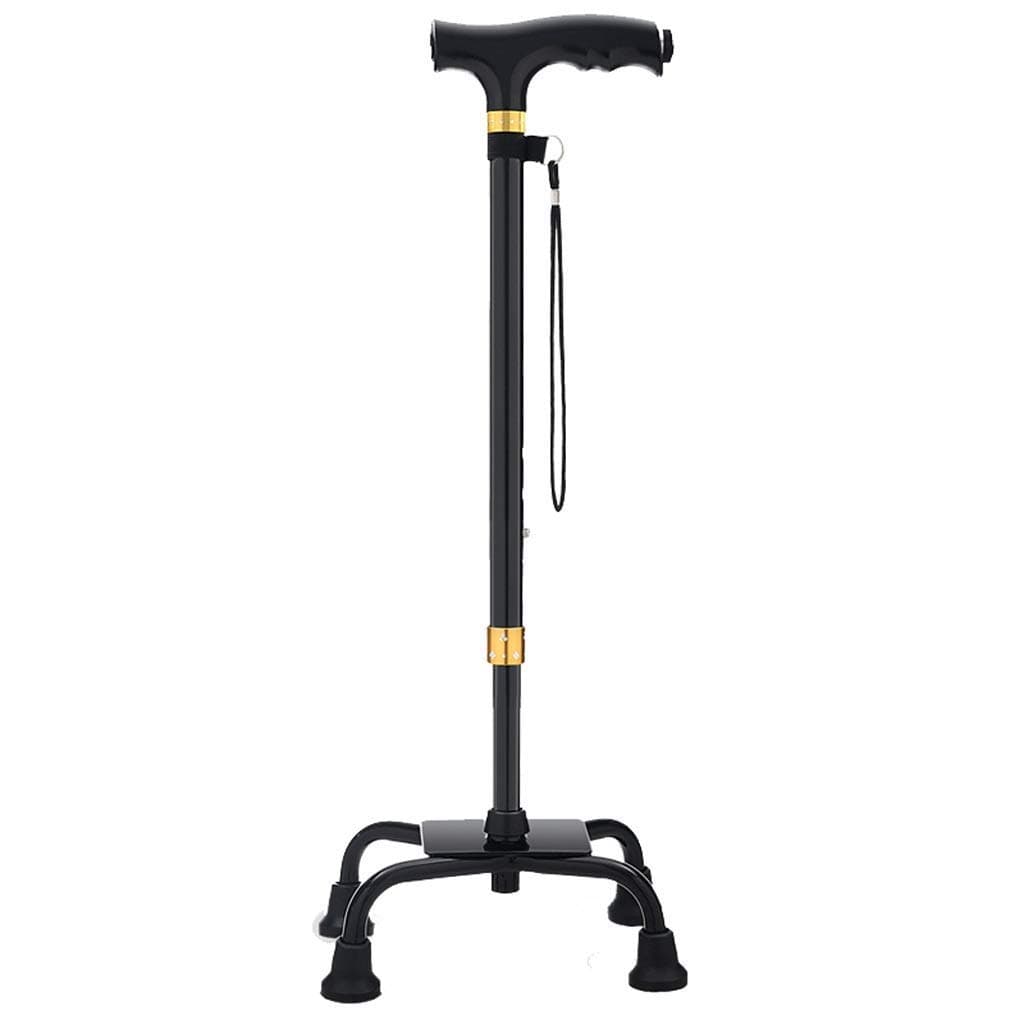 Crutches Four-legged Old Man Walking Stick Walker Retractable Big Four-corner Small Four-legged Single-legged Three