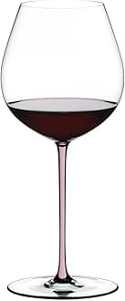 Riedel Fatto A Mano Old World Pinot Noir Wine Glass, Pink