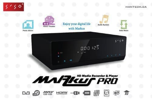 Markus PRO 1080P HD PVR,Hard Drive Recorder,Player,Record VCR,Set Top,DV,HDMI
