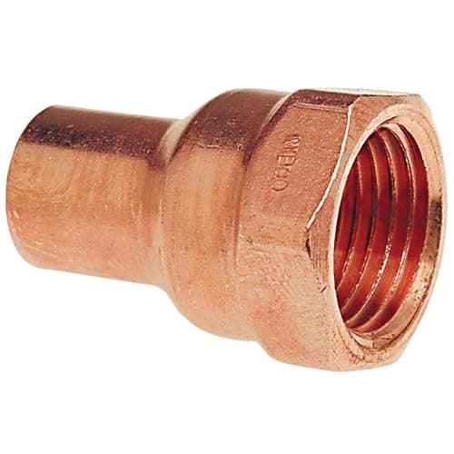 NIBCO Fig No C603-2, 3/4 in. Copper Fitting Adapter FTG x Female Threaded