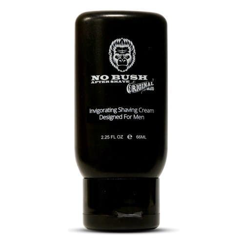 No Bush Invigorating Shaving Cream Designed for Men 2.25oz