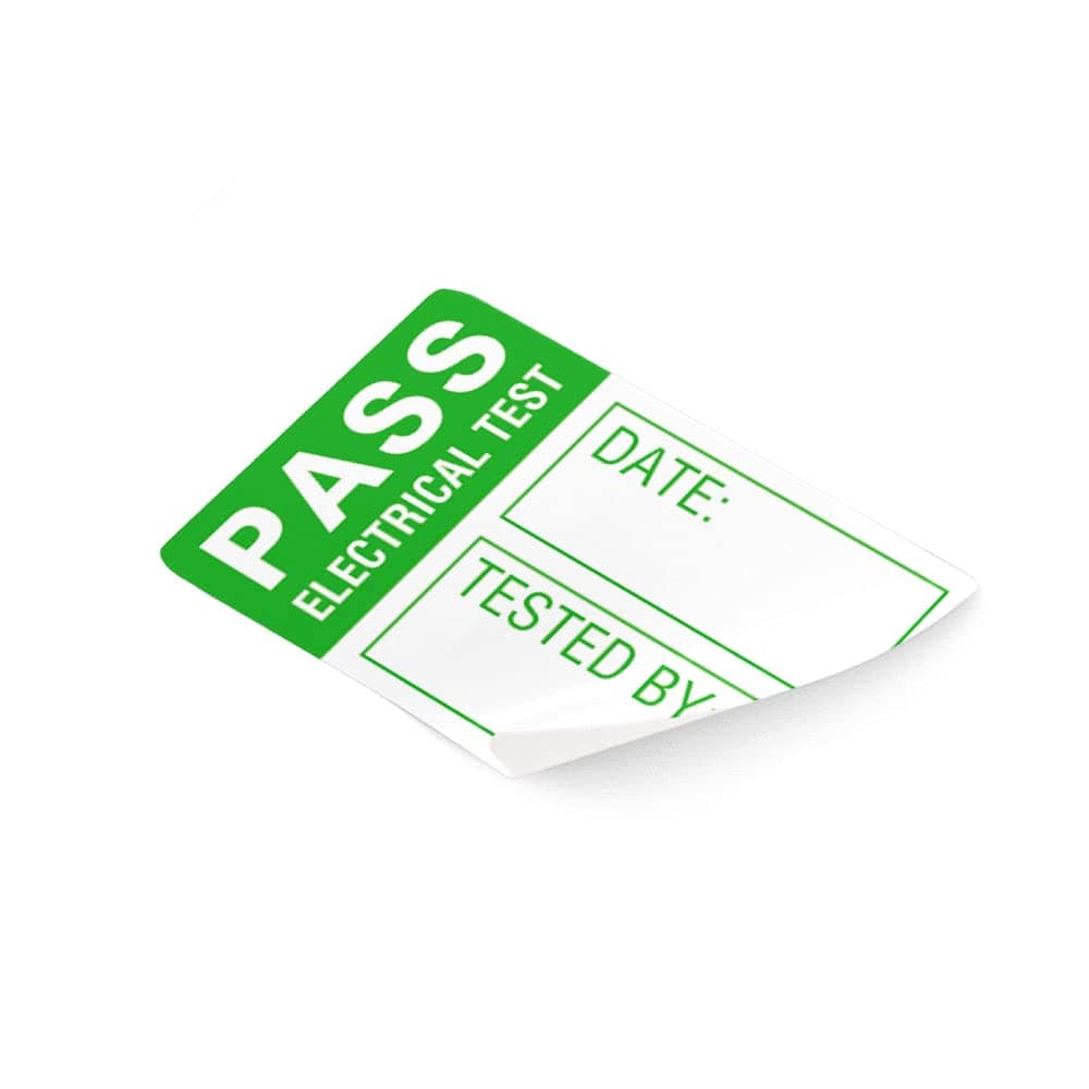 Martindale Electric Martindale LAB1 Pat Testing Pass Labels Small 30mm x 20mm - 500