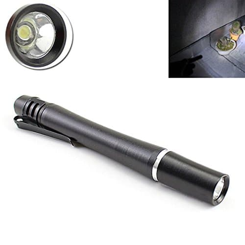 Flashlight Torch 1pc BLK 300 Lumen Mini Portable LED Flashlight Medical Pen Light Torch Small H75 Tactical Flashlight
