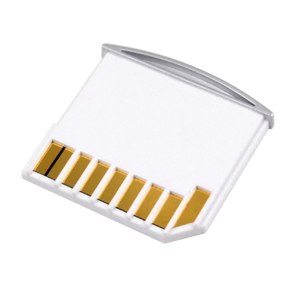 Micro SD TF to SD Card Kit Mini Adaptor for Extra Storage Air/Pro/Retina White