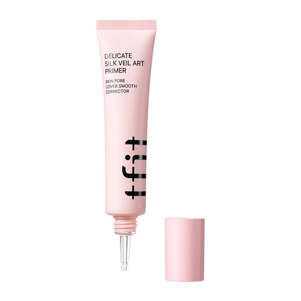 Delicate Silk Veil Art Primer - Korean Makeup, Poreless Matte Makeup Primer for Oily Skin (Lightweight, Hydrating), Blurring Pore Filler, Smooths fine lines，Long-Lasting Blur Effect, 1.01FL. Oz.