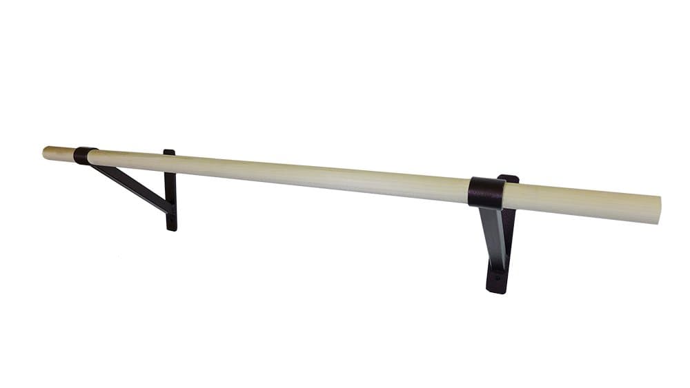 DuroBarre 4ft Complete Ballet Barre Wall Mounting Kit - Dance Stretch Bar 4 feet