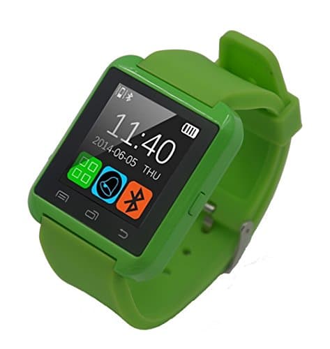 FunnTech Smart Watch with Bluetooth Pedometer Sleep Monitor Activity Tracker Fitness Tracker (Green)