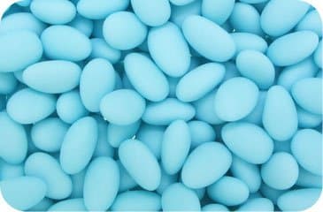 Luxury Italian Sugared Almonds Blue (1kg box)
