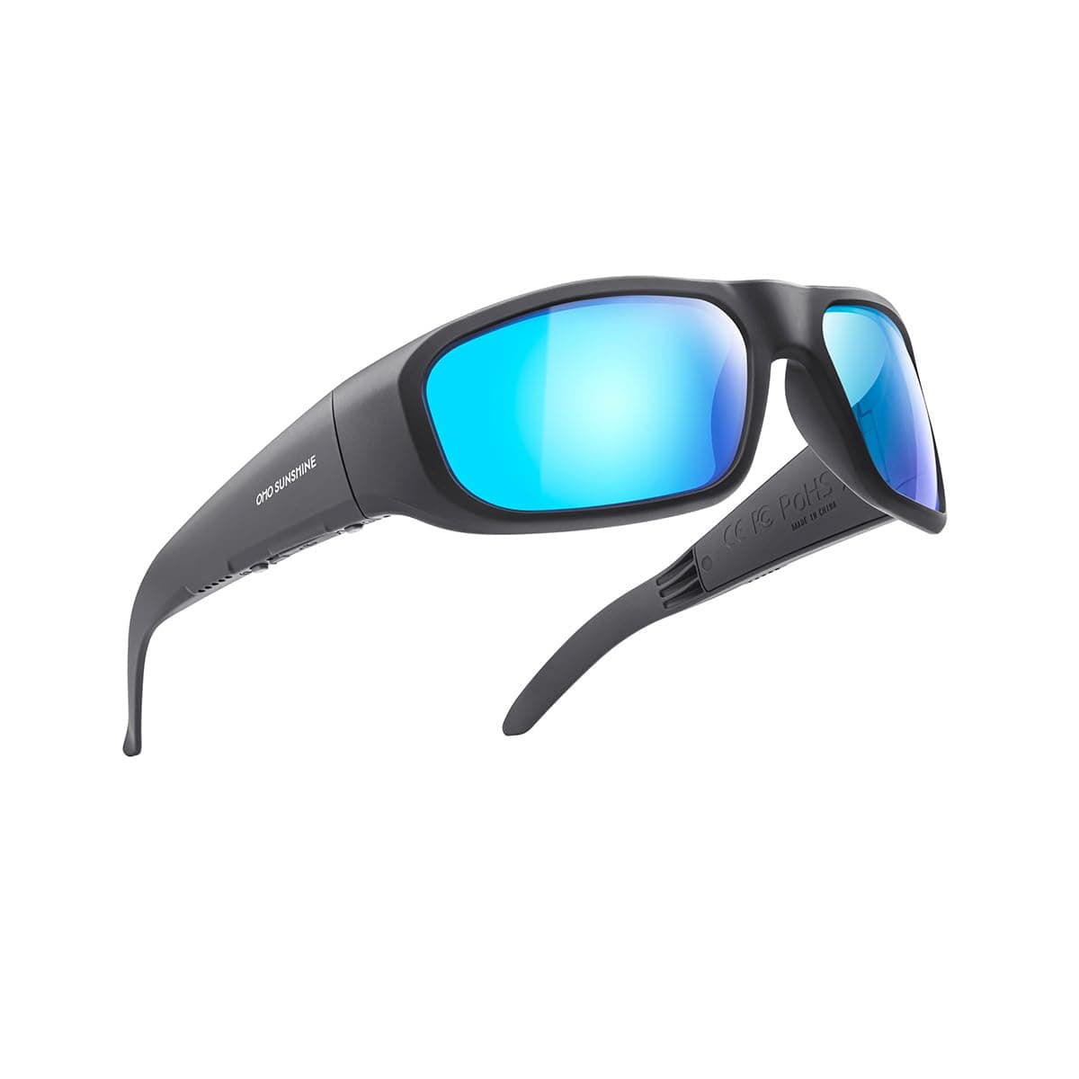 Open Ear Bluetooth Glasses 5.0 Safety Glasses with UV400 Blue Light Blocking and Transitional Healthy Lens Technology