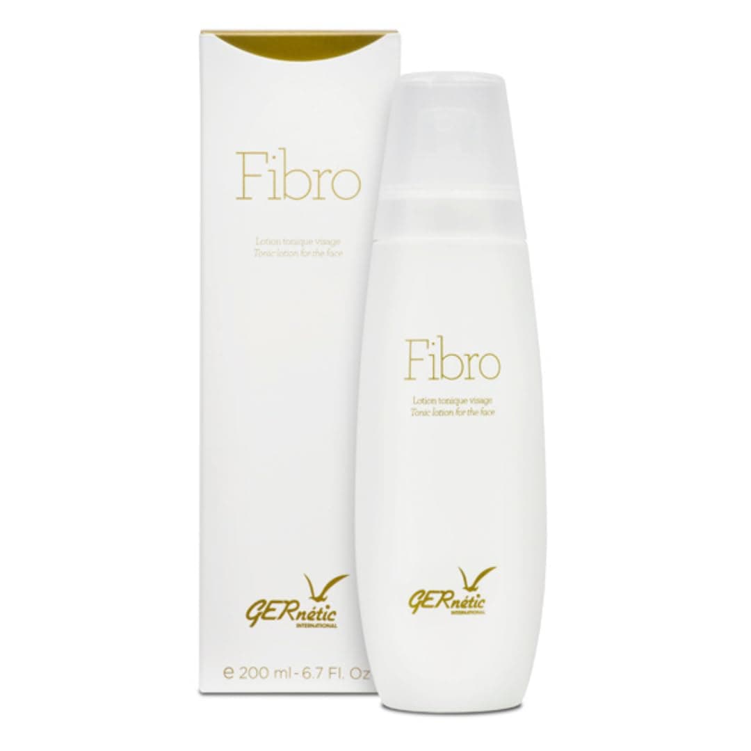 GERnetic Fibro Alcohol-Free Facial Toner, Gentle Makeup Remover with Chamomile & Cucumber, For All Skin Types, Plant-Based Face Tonic Lotion, 200ml/6.76 fl oz