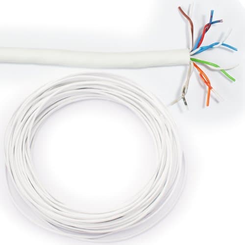 Loops 50m Telephone/Communication Cable - 6 Pair 12 Core/Way – Multiline/Multicore Wire Reel – IDC Install Intercom Phone Slave System