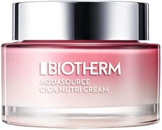 Aquasource Cica Nutri Cream, Daily Rich Face Moisturizer for Dry Skin with Biotech Plankton and Centella Asiatica for Soothed, Softer and Luminous Hydrated Skin, Large Size 2.54 Fl. Oz.