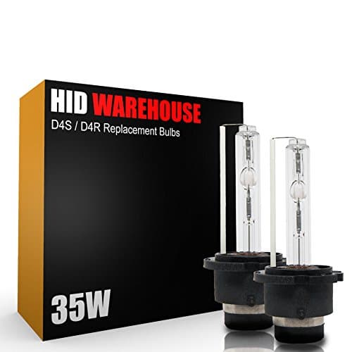 HID-Warehouse HID Xenon Replacement Bulbs - D4S / D4R / D4C - 5000K Bright White (1 Pair)