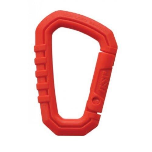 ASP Polymer Carabiner, Neon Orange