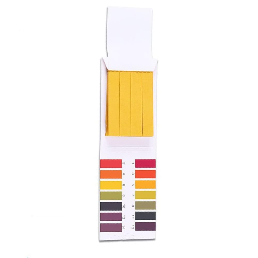 80 Strips Professional 1-14 Ph Litmus Paper Ph Tester Papers Ph Meters Indicator Paper Water Cosmetics Soil Acidity Test Strips Lab Consumables Lab Supplies and Consumables