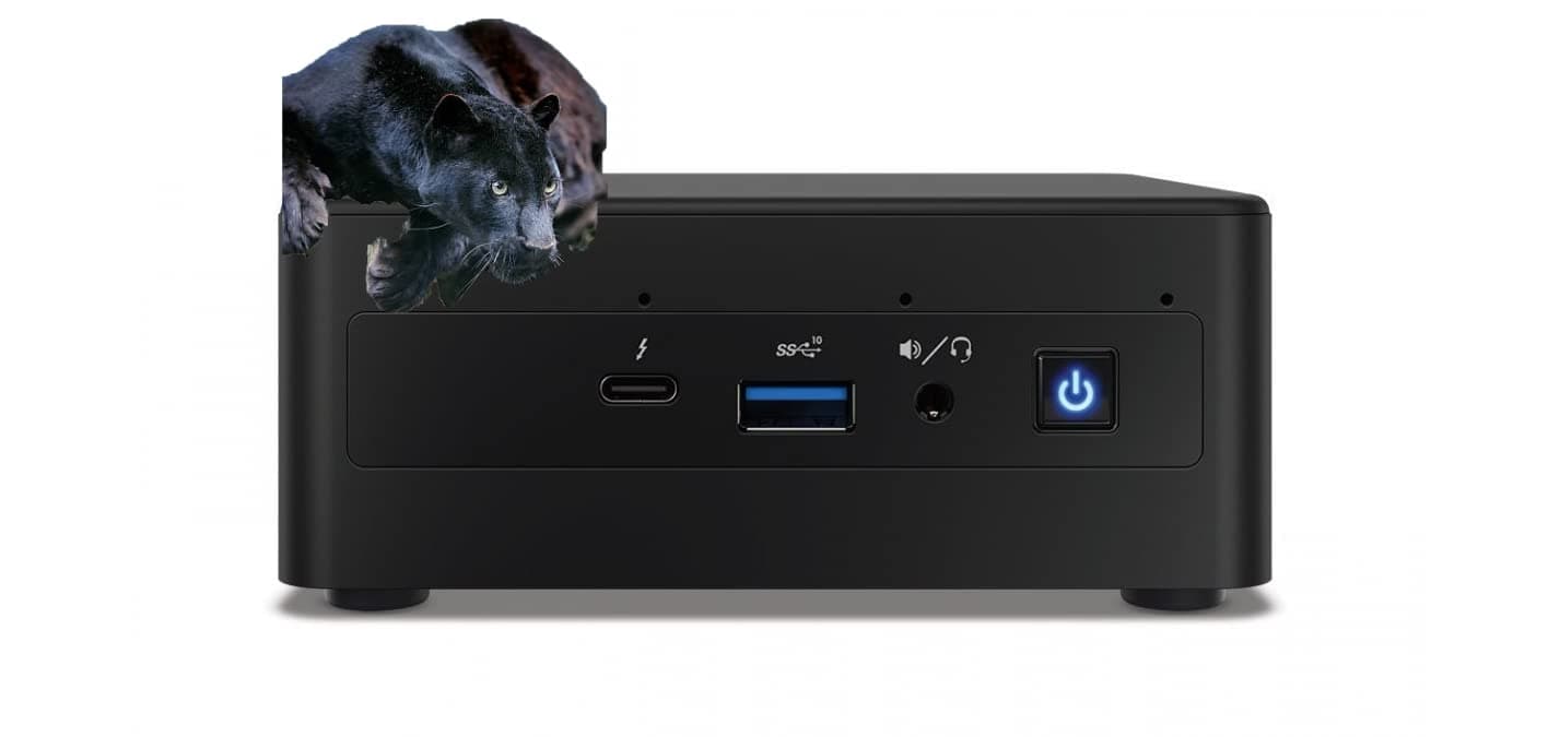 Intel NUC NUC11PAHi7 Mini PC, Four-Core i7, NVMe SSD, 32GB RAM, 1TB NVMe, WiFi 6, BT 5.0, Thunderbolt 3, 8K Support, Quadruple Monitor Capable - The Ultimate HTPC Solution for High-Performance!