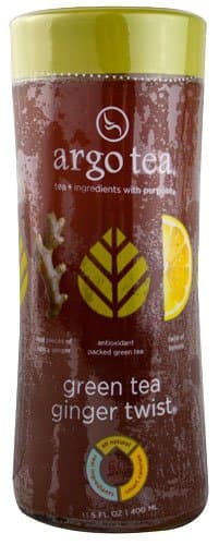 Argo Tea Bottled Green Tea Ginger Twist -- 13.5 fl oz - 2 pc