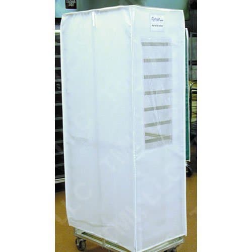 Bun-Pan-Rack Cover, Translucent White, 23" x 28" x 62"