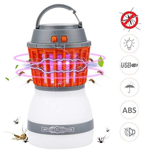 DOUHE 33 abc115 Bug Zapper, White-23
