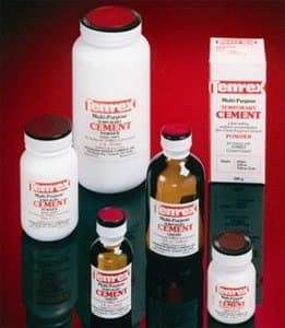 Temrex Zinc Oxide Eugenol Temporary Cement White Powder 100 Gm. Bottle(expires April 2019)