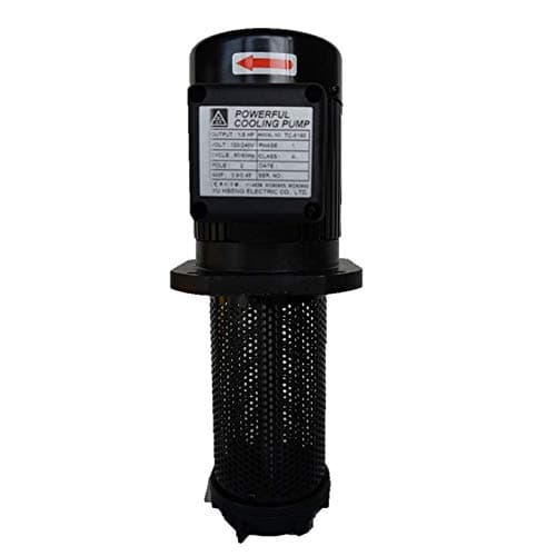 1/6 HP Lathe BandSaw Machine Tool Circulation Coolant Pump, Immersion Length 180mm (7"), NPT 1/2" Thread, Three 3 Phase 220/440 V