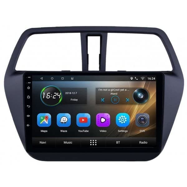 Roadstar Android screen for Suzuki S-CROSS SX4 2014 2015 2016 2017 4GB RAM GPS Navigation support Apple Carplay wireless Android Auto wireless usb Bluetooth