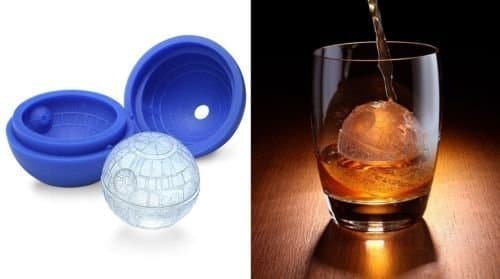 Cherion2 PCS Silicone Mold Ice Cube Tray, Ice Ball mold for Star Wars Lovers or Christmas Party Theme