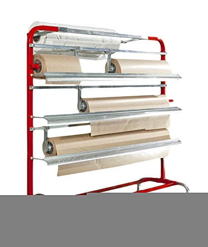 T4W 4P Mobile-Moveable Paper Abrollgerät Papierabroller 3 Rolls 150 x 60 x 128 CM (59235)