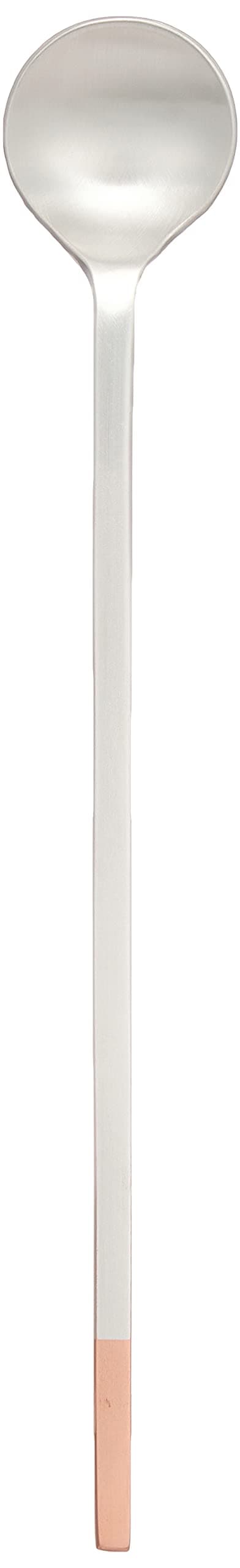 Workshop Aizawa soda spoon round pure copper tableware silver finish 1400-7