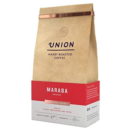 Union Coffee Medium Roast Cafetiere Grind - Maraba Rwanda 200g