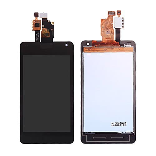 ixuan for LG Optimus G LS970 F180 E971 E973 E975 LCD Display Touch Screen Digitizer Assembly Replacement Repair Part (Black)
