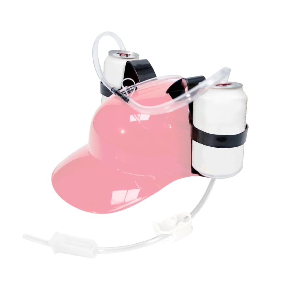 Beer Hat,Funny Hat for Drinking Soda,Beer Helmet,Drinking Accessories Gifts for Man