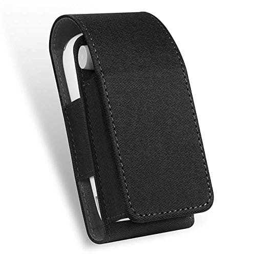 Case Pouch Bag for iQOS Electronic Cigarette Protective Holder for Iqos 3.0 Case Cover PU Leather Anti-Fall,Black