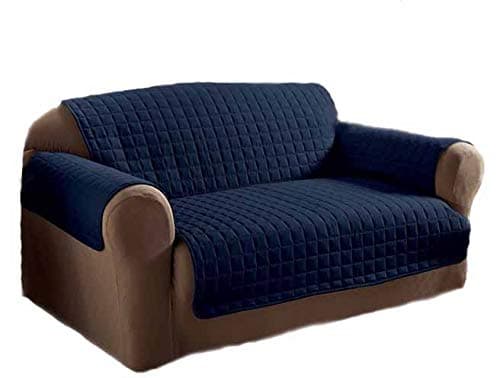 Innovative Textile Microfiber Sofa Furniture Protector, Blue