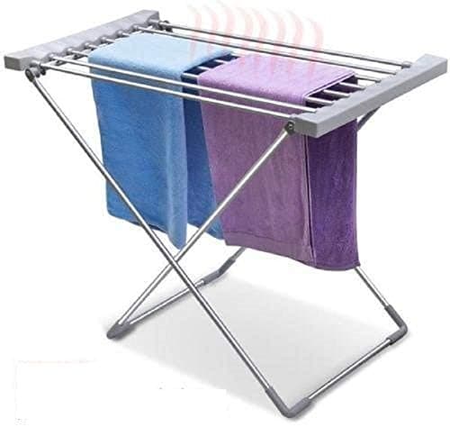 Choice Bargains ® Foldable Heated Airer Drying Rack Electric Powered-Sliver