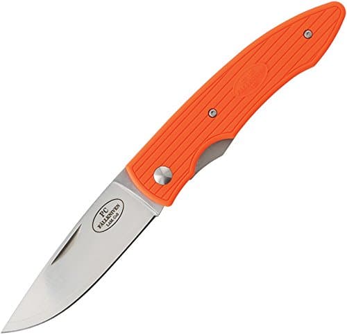 Fallkniven 9001756 PCso Fine Edge Folding Knife, Survival Orange