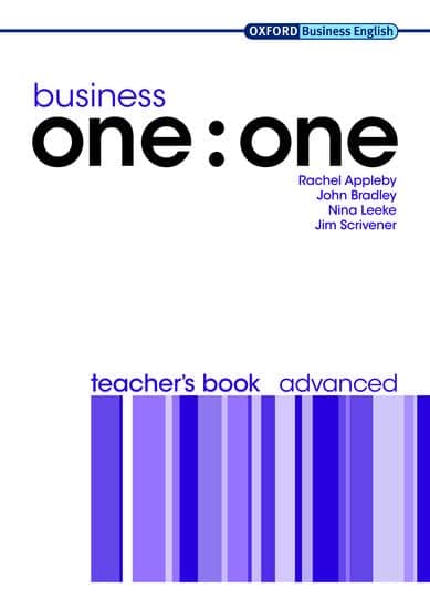 Business one:one Advanced Teacher's Book Teachers Guide Edition