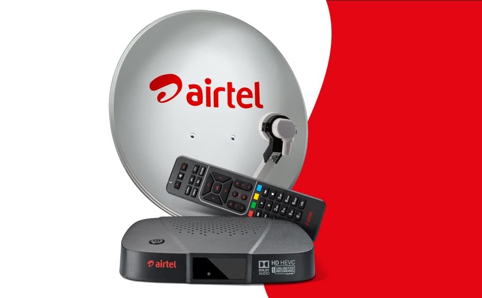 Airtel DTH HD Set Top Box | 6 Months Ultimate Bengali SD Pack | Free Installation | Recording Feature