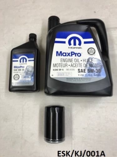 MOPAR Engine Small Service KIT Cherokee KJ 3.7L 2002-2007 5W30