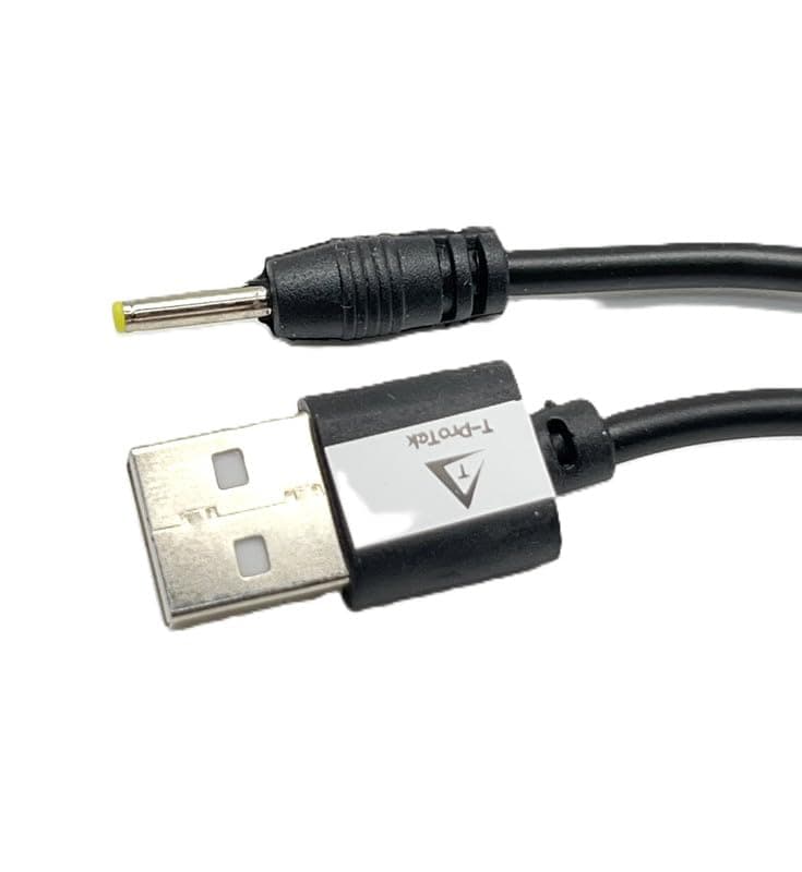 T-ProTek USB Charging Cable Power Supply Charger Compatible with Mach Speed Trio Stealth G2 Elite 10.1 Inch