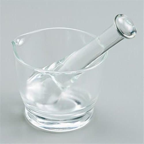 Flint Glass Mortar and Pestle Set