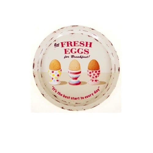 Martin Wiscombe CEX12CB Fresh Eggs Tin Tray 32.5cm