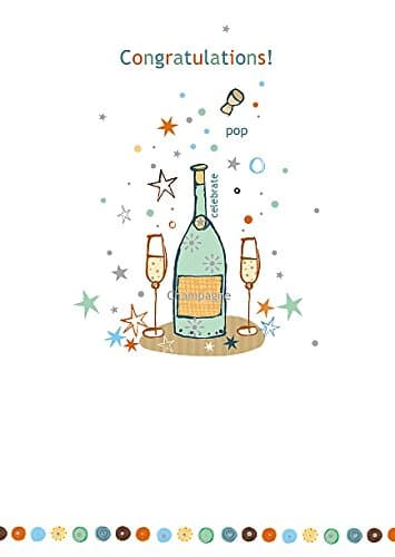 CONGRATULATIONS - GREETINGS CARD BY CARTE BLANCHE