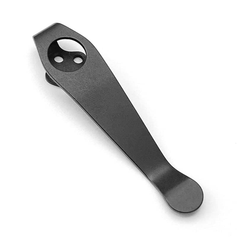 1PC Anodized Titanium Pocket Clip For Cold Steel Ti Lite, 26SP, Deep Carry Back Clip Replacement Accessory