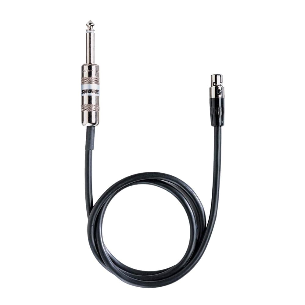 WA302 2' Instrument Cable, 4-Pin Mini Connector (TA4F) to 1/4inch Connector