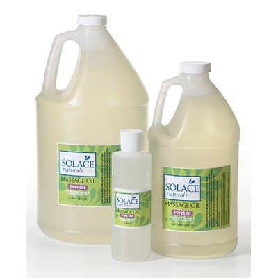 Solace Pure Lite Massage Oil (128 oz.)